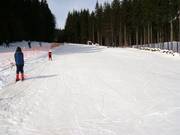 Area principianti presso la stazione a valle