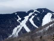 Vista sulle piste del Killington Peak