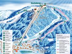Mappa delle piste Bocksberg - Hahnenklee