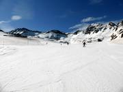 Ottima preparazione delle piste ad Arcalís