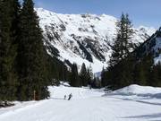 Discesa a valle Schlappin