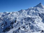 Piste presso la seggiovia Nova