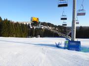 Cannone da neve ad alte prestazioni a Zieleniec