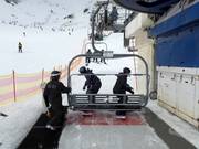 Assistenza per la salita sulla seggiovia