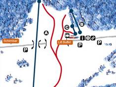 Mappa delle piste Wenigzell