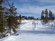 Tjädern - Skilift a piattello