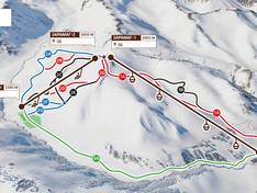 Mappa delle piste Mamison