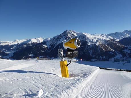 Sicurezza neve Alpi della Val Müstair  – Sicurezza neve Belpiano (Schöneben)/Malga San Valentino (Haideralm)