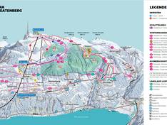 Mappa delle piste Niederhorn - Beatenberg