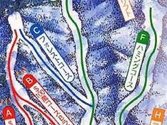 Mappa delle piste Taiheizan Opus