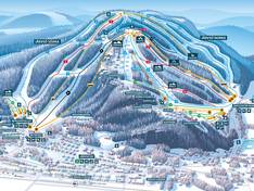 Mappa delle piste Järvsö