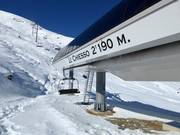 Chiesso-La Combe - 4pers.| Seggiovia ad alta velocità (agganc.autom.)