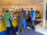 Accoglienza cordiale alla cassa