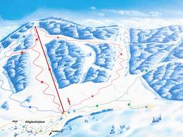 Mappa delle piste Schwarzenbachlift - Altglashütten