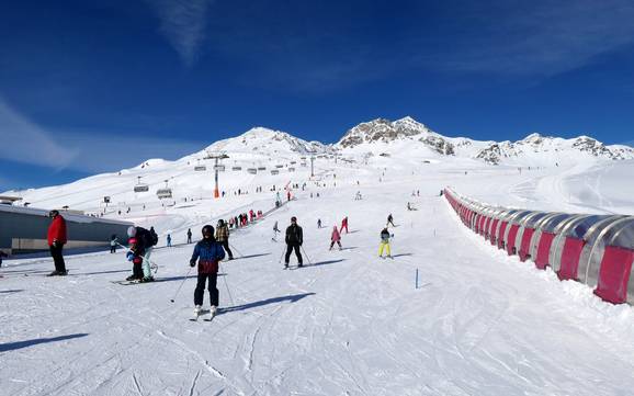 Comprensori sciistici per principianti nella Bassa Engadina – Principianti Scuol - Motta Naluns