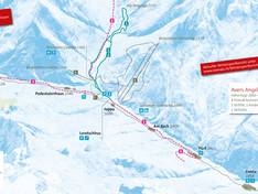 Mappa delle piste Avers