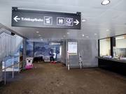 Area casse curata presso la nuova Trittkopfbahn (Zürs)