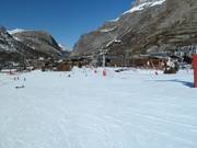 Area principianti a Val d’Isère 1850 con skilift gratuiti