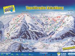 Mappa delle piste Katschberg