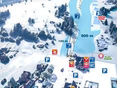 Mappa delle piste Witów