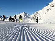 Ottima preparazione delle piste a Kühtai