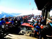 Terrazza panoramica presso il ristorante di montagna Käserstatt