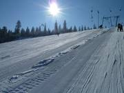 La discesa dalla seggiovia