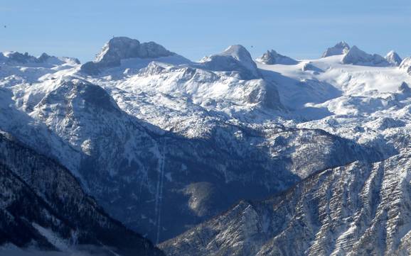 Maggior dislivello nei Monti del Dachstein – comprensorio sciistico Krippenstein - Obertraun