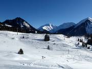 Pista facile presso la parte inferiore del Thaneller