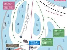 Mappa delle piste Hagurosan