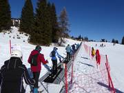 Area esercitazioni a Campo Carlo Magno