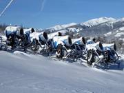 I cannoni da neve sono pronti