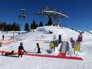Suggerimento per i più piccoli  - Kinderland (area riservata ai bambini) presso la stazione in quota della Penkenbahn