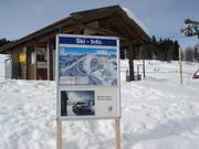 Mappa panoramica alla stazione a valle
