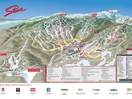 Mappa delle piste Stowe