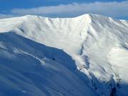 Vista sulla zona di neve fresca dal Sillerenbühl