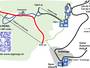 Mappa delle piste Saint-George