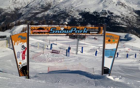 Snowparks Vallée de la Guisane – Snowpark Serre Chevalier - Briançon/Chantemerle/Villeneuve-la-Salle/Le Monêtier-les-Bains