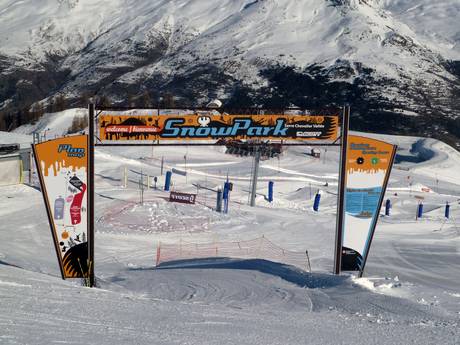 Snowparks Alpi meridionali francesi – Snowpark Serre Chevalier - Briançon/Chantemerle/Villeneuve-la-Salle/Le Monêtier-les-Bains