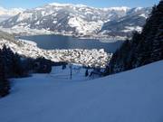 Discesa nord nera verso Zell am See