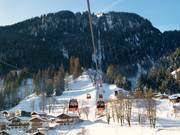 Hahnenkammbahn - 6pers.| Telecabina con riscald.sed. (monofune, agganc.autom.)