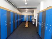 Deposito sci curato alla stazione a valle