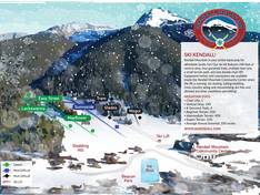 Mappa delle piste Kendall Mountain - Silverton