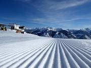 Ottima preparazione delle piste sulla Riesneralm