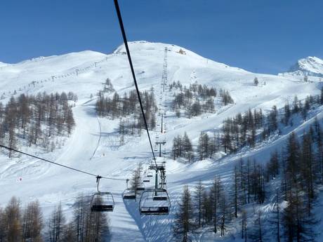 Impianti sciistici Alpi Cozie – Impianti di risalita Via Lattea - Sestriere/Sauze d'Oulx/San Sicario/Claviere/Monginevro