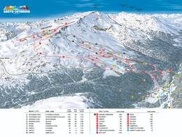 Mappa delle piste Santa Caterina Valfurva