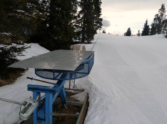Übungslift Bergstation 2