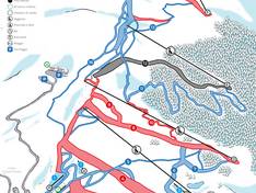 Mappa delle piste Passo Maniva