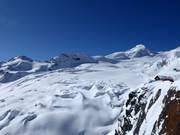 Vista da Längfluh verso l'Allalin