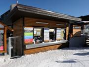 Area casse curata presso la seggiovia Martinovi Baraki Express